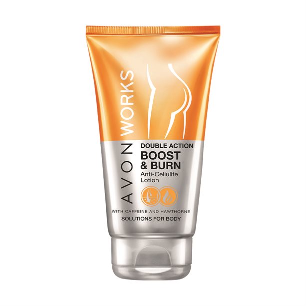 Avon Works - Double Action - Boost & Burn - Anti Cellulite Lotion